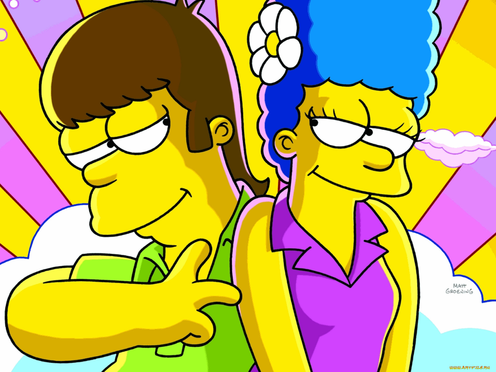 , the, simpsons